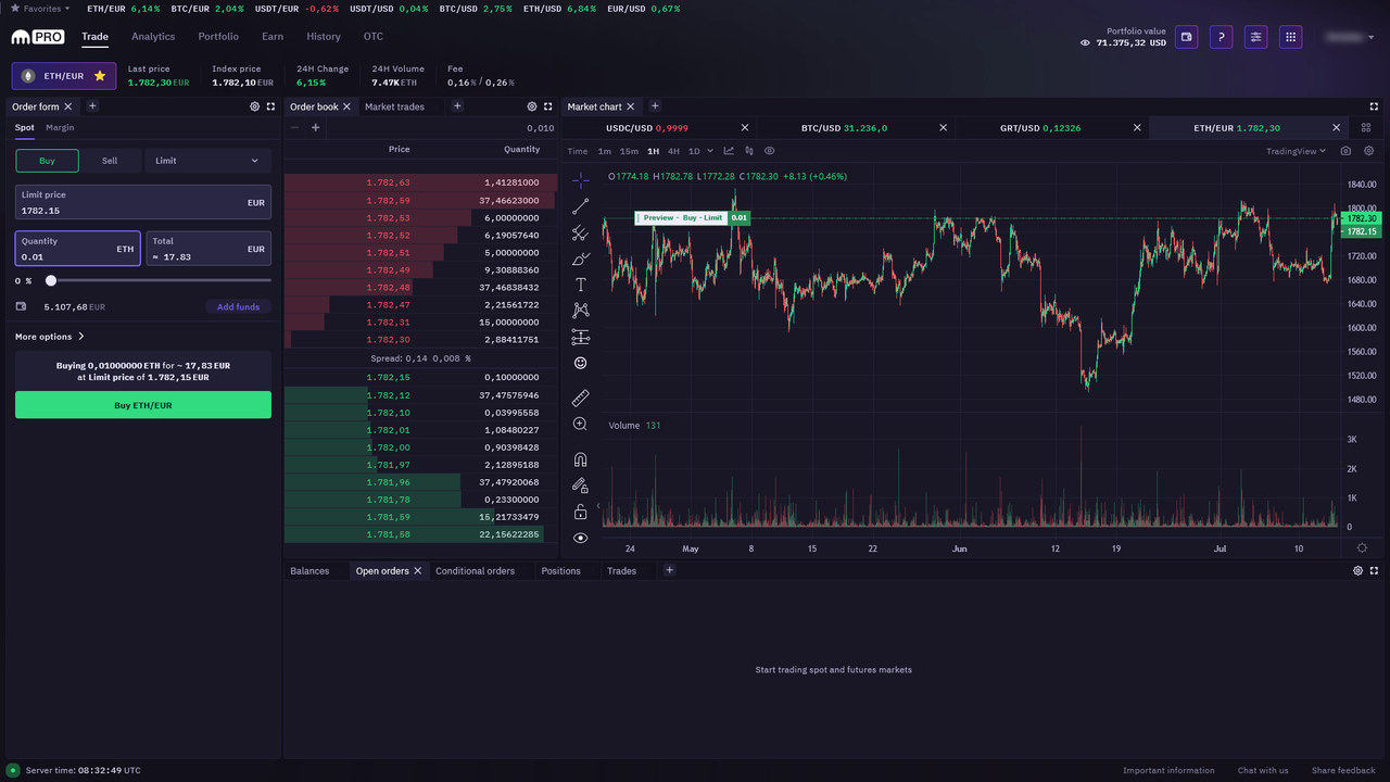 Kraken Dashboard Kraken Dashboard