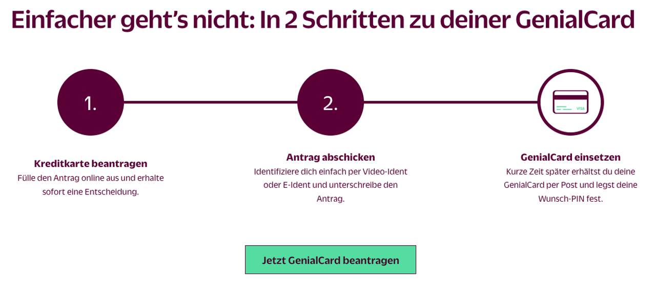 So beantragst du die Hanseatic Bank GenialCard