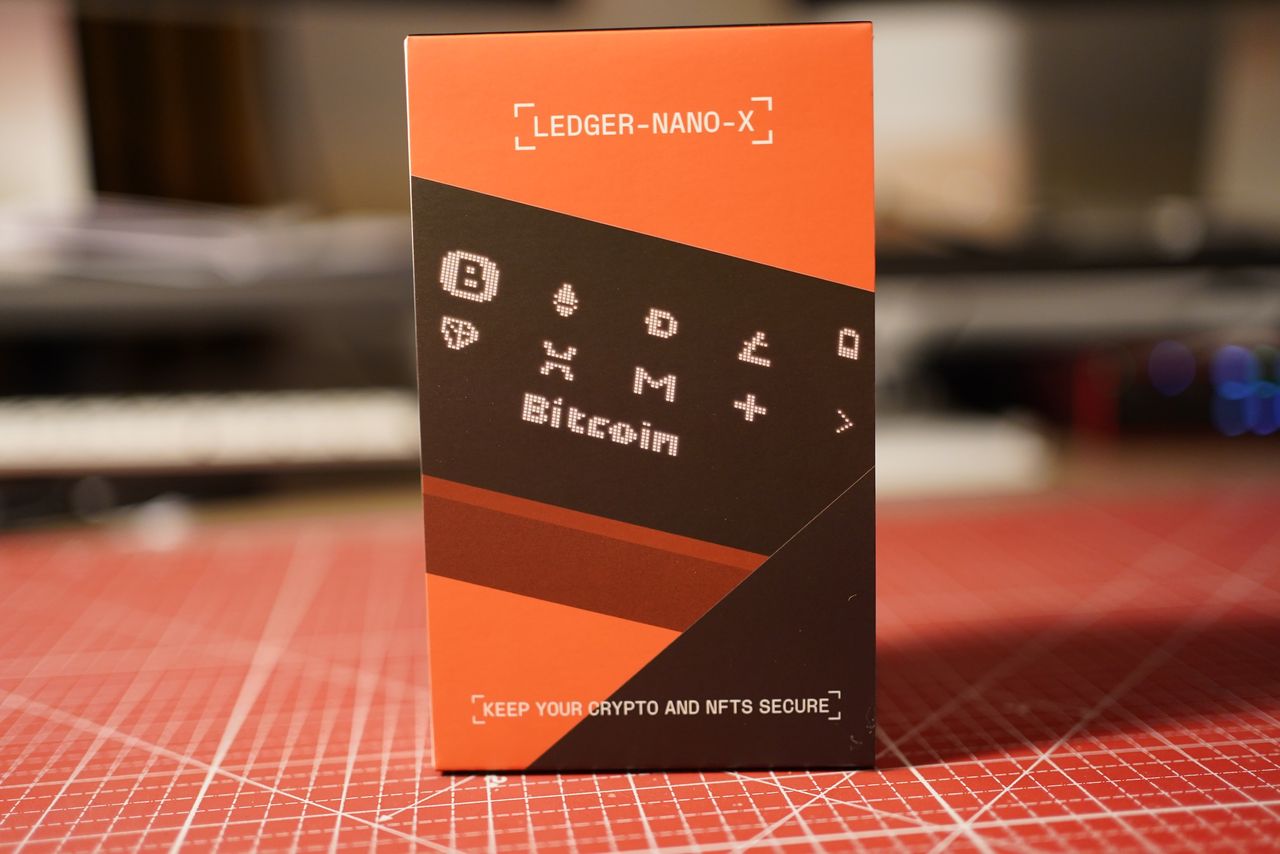 Ledger Nano X Verpackung
