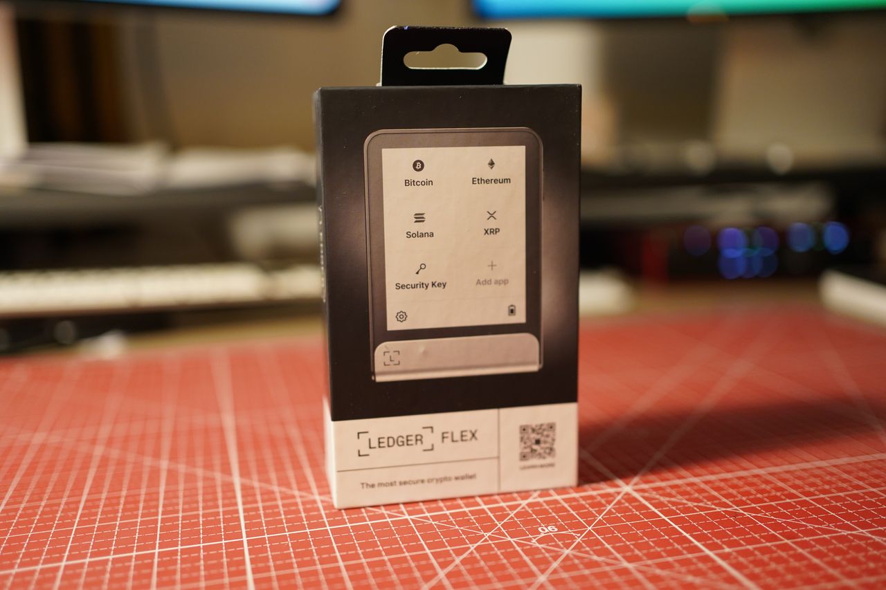 Ledger Flex Verpackung