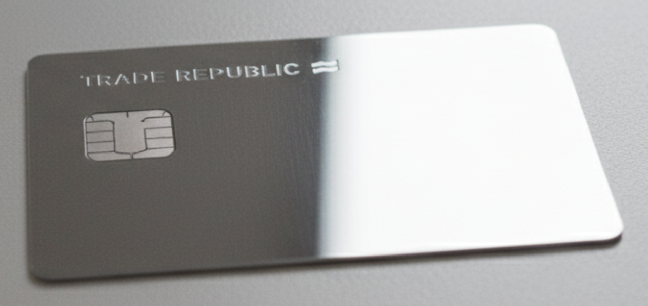 Aufnahme der Trade Republic Karte