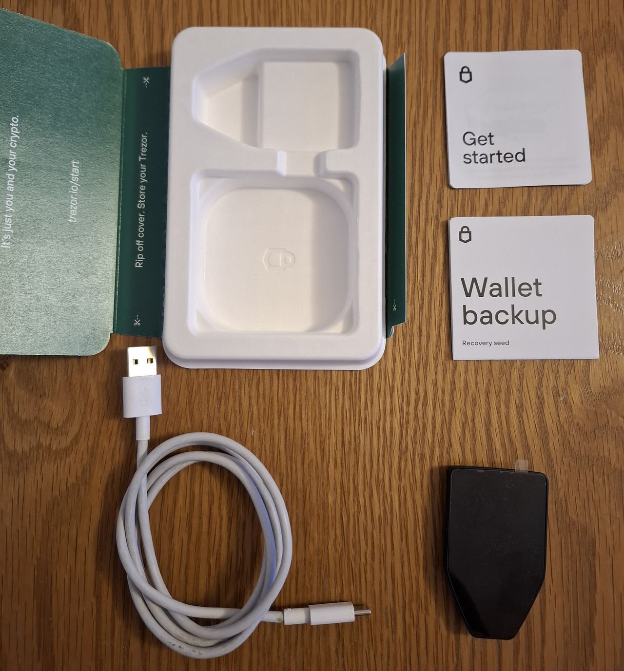 Die Bestellung des Trezor Safe 5