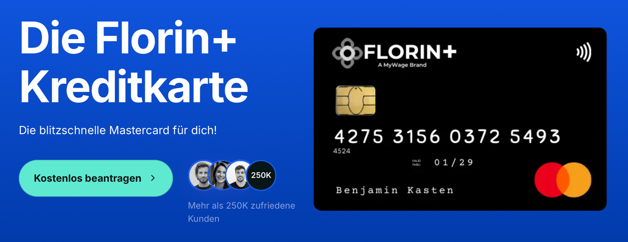 Florin+ Einstieg in die Beantragung
