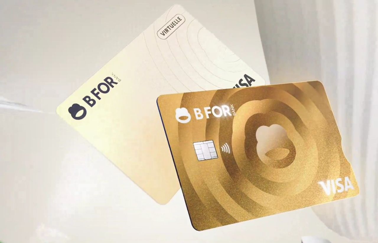 Die VISA Debitkarte von BforBasic