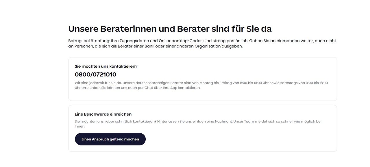 Der Kundenservice der BforBank sind über viele Kanäle erreichbar