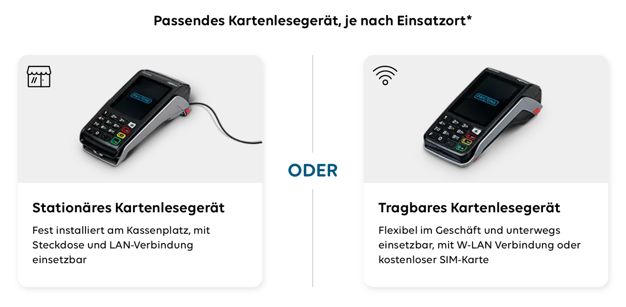 PAYONE Kartenterminals
