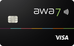 AWA7 Visa Kreditkarte