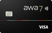 awa7 AWA7 Visa Kreditkarte