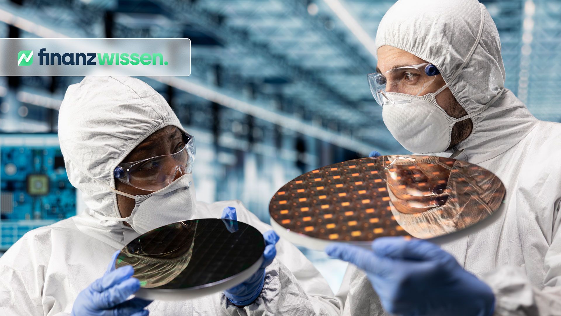 2 Facharbeiter in der Chipindustrie