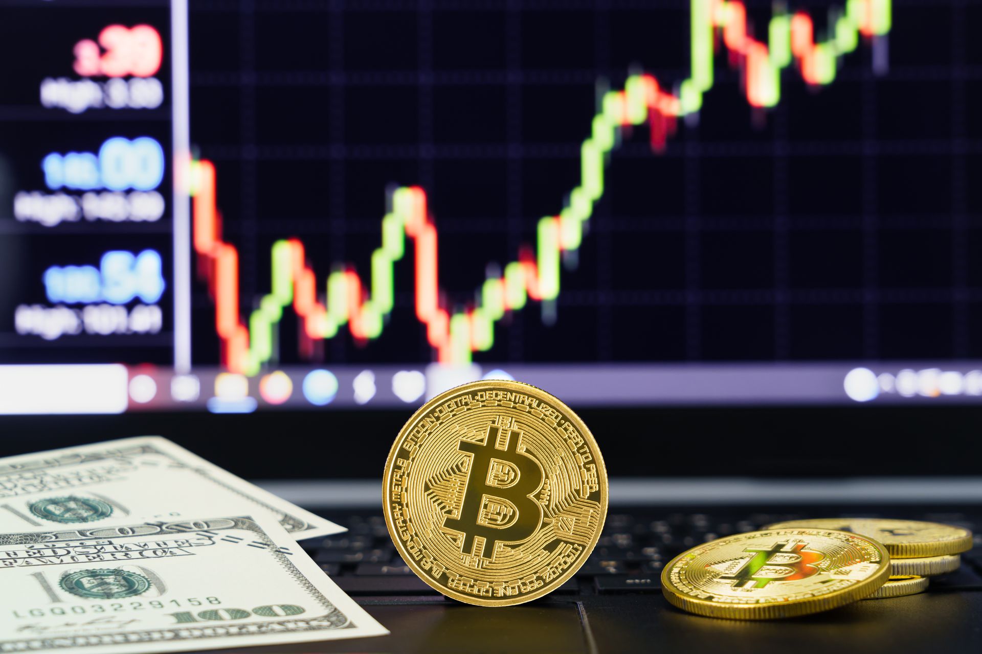 Bitcoin vor der Börse