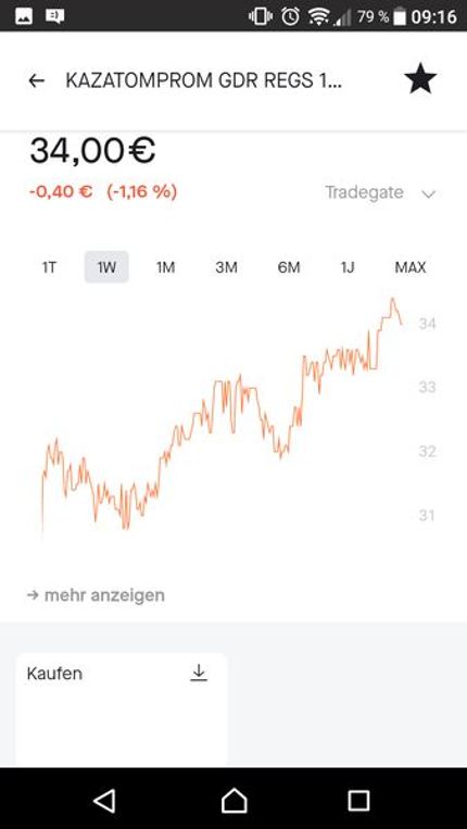 Gewünschte Aktien in der Wertpapiersuche eingeben