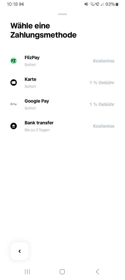 So zahlst du Geld bei TR ein