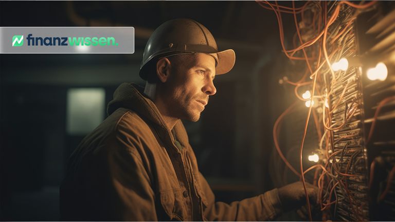 Ingenieur einer Versorger-Aktie