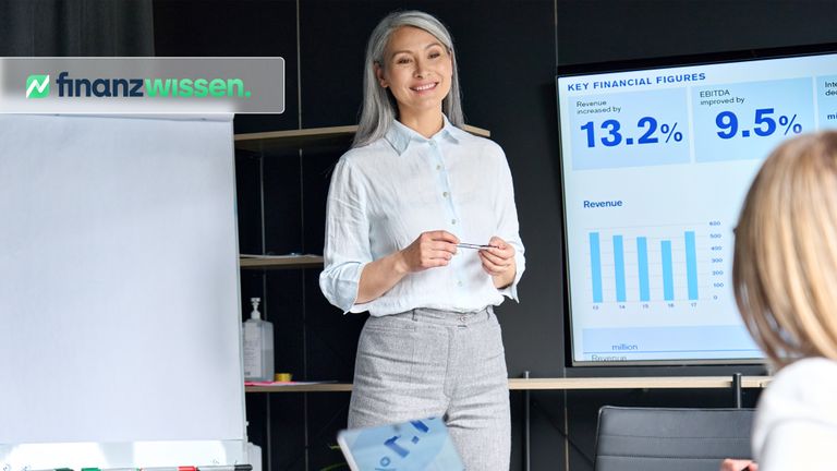 Managerin spricht über aktuelle Eigenkapitalrendite