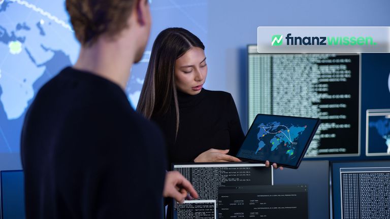 Team arbeitet an Cybersicherheit