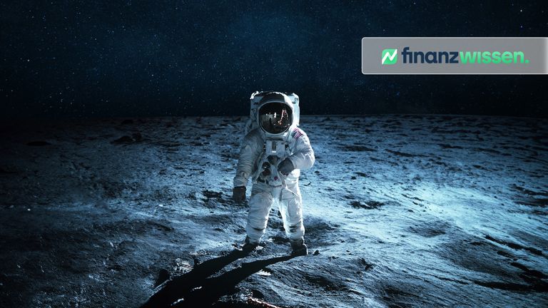 Astronaut im Weltall