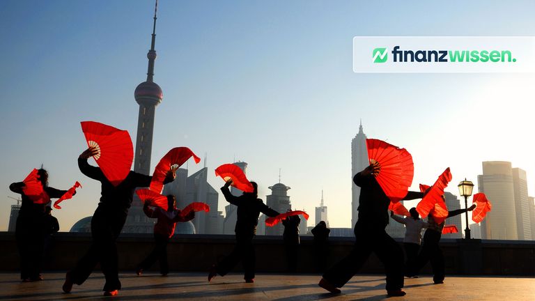 Chinesischer traditioneller Tanz