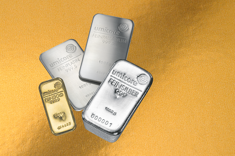 Aureus Goldbarren