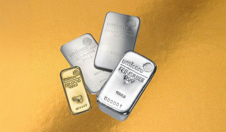 Aureus Goldbarren
