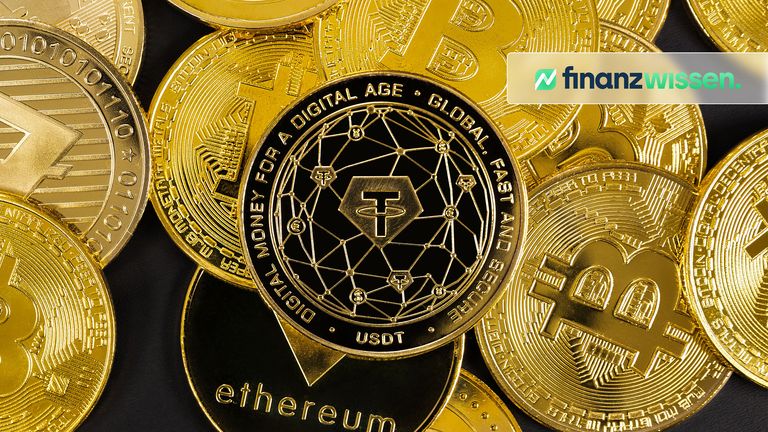 Tether Gold Coin als Symboldbild für die Kryptowährung