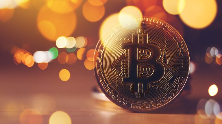 Bitcoin Münze