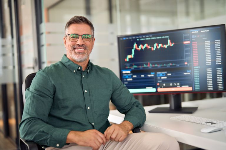 Daytrader vor Computern