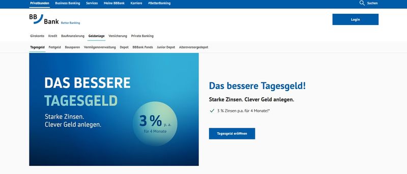 Tagesgeld BBBank